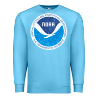 Ocean Blue noaa vintage design Premium Sweatshirt - tuanDangUi