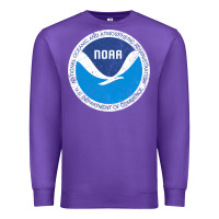 Purple noaa vintage design Premium Sweatshirt - tuanDangUi