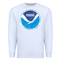 White noaa vintage design Premium Sweatshirt - tuanDangUi
