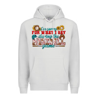 Dove Grey i'm sorry for what i say during the baseball game Premium Hoodie - BundleAndBundleShop