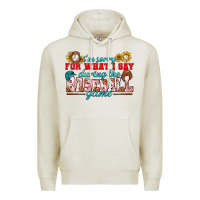 Oatmeal Heather i'm sorry for what i say during the baseball game Premium Hoodie - BundleAndBundleShop
