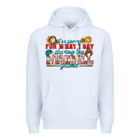 White i'm sorry for what i say during the baseball game Premium Hoodie - BundleAndBundleShop