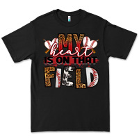 Black my heart is on that field baseball Premium Tee - RanaPortraitStore