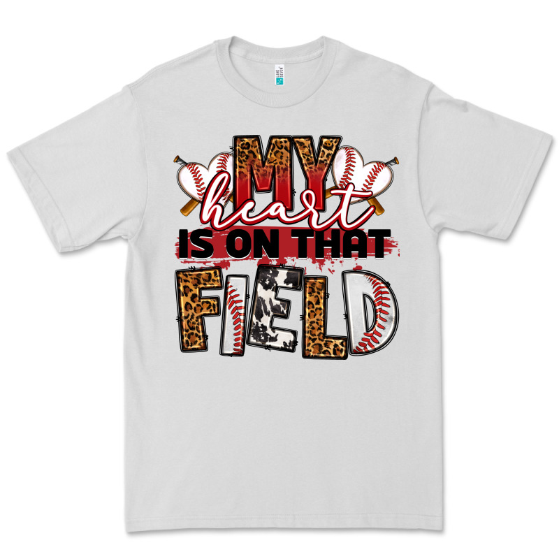 My Heart Is On That Field Baseball Premium Tee by RanaPortraitStore | Teevron