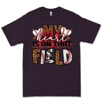 Plum my heart is on that field baseball Premium Tee - RanaPortraitStore