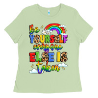 Matcha be yourself everyone else in taken Ladies Tee - LillyAllenDesigns