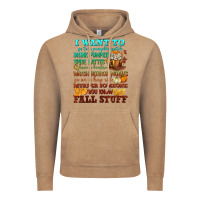 Vintage Coffee I want to Fall stuff Vintage Hoodie - NancyCooperArtShop