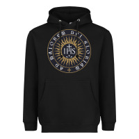 Black ignatius of loyola society of jesus Heavyweight Hoodie - tuanDangUi