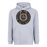 Heather Grey ignatius of loyola society of jesus Heavyweight Hoodie - tuanDangUi
