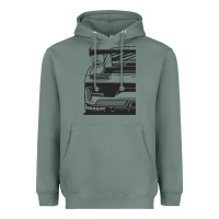 Sage gt3 rs 991.2 fragment rear Heavyweight Hoodie - tuanDangUi