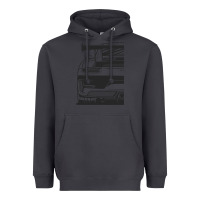 Smoke gt3 rs 991.2 fragment rear Heavyweight Hoodie - tuanDangUi