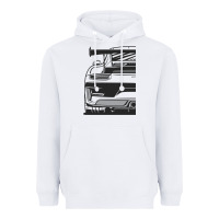 White gt3 rs 991.2 fragment rear Heavyweight Hoodie - tuanDangUi
