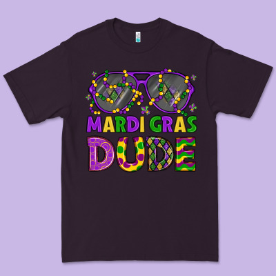 Mardi Gras Celebration Design Premium Tee Designed By Lillyallendesigns