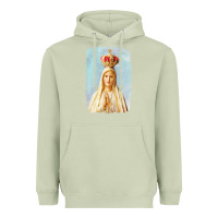Matcha our lady of fatima Heavyweight Hoodie - tuanDangUi