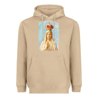 Mushroom our lady of fatima Heavyweight Hoodie - tuanDangUi