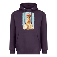 Plum our lady of fatima Heavyweight Hoodie - tuanDangUi