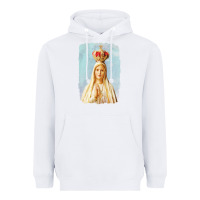 White our lady of fatima Heavyweight Hoodie - tuanDangUi