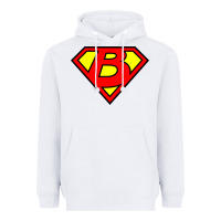 White super b Heavyweight Hoodie - tuanDangUi