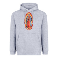 Heather Grey our lady of guadalupe virgin mary Heavyweight Hoodie - tuanDangUi