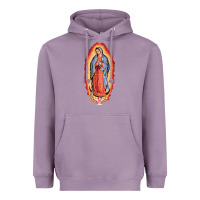 Lavender our lady of guadalupe virgin mary Heavyweight Hoodie - tuanDangUi