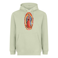 Matcha our lady of guadalupe virgin mary Heavyweight Hoodie - tuanDangUi