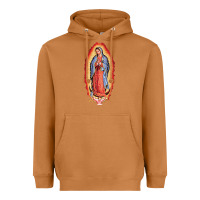 Meerkat our lady of guadalupe virgin mary Heavyweight Hoodie - tuanDangUi