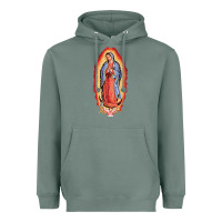 Sage our lady of guadalupe virgin mary Heavyweight Hoodie - tuanDangUi