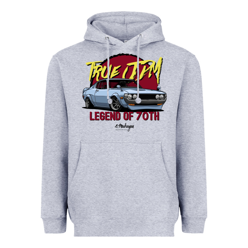 True Jdm. Celica 70 77 (blue Gray) Heavyweight Hoodie by tuanDangUi | Teevron