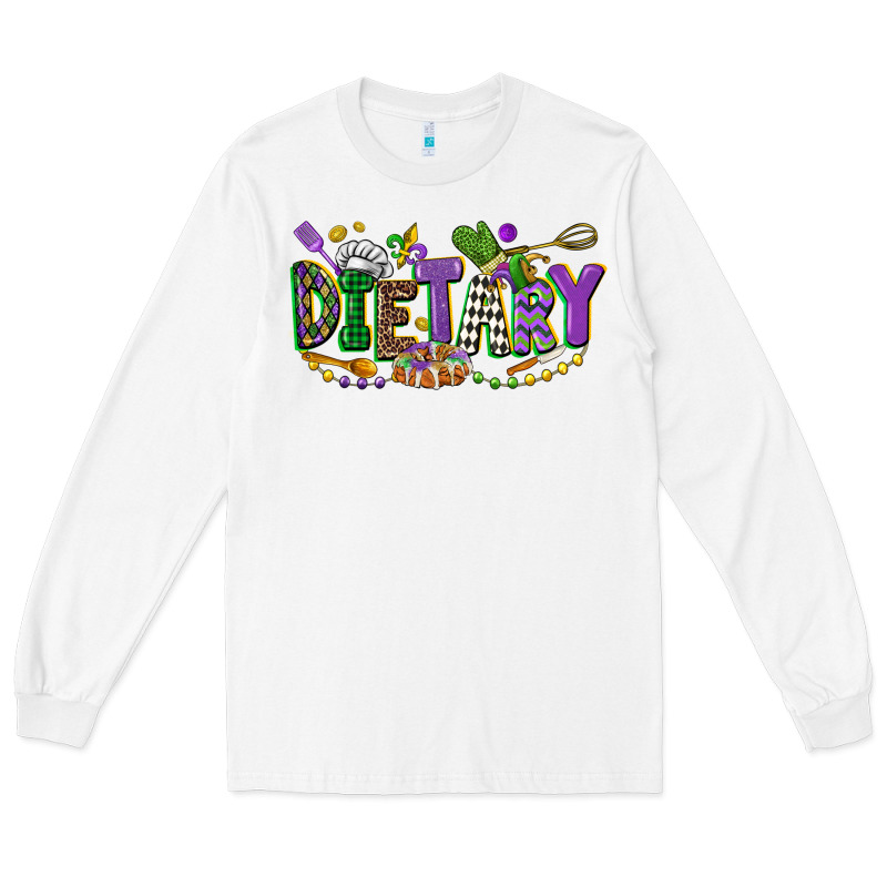 Dietary Mardi Gras Long Sleeve Tee by CowGirlArtShop | Teevron