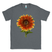 Charcoal Heather The  Sunflower Classic Tee - LillyAllenDesigns