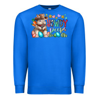True Royal howdy peeps Premium Sweatshirt - RacoonDesign