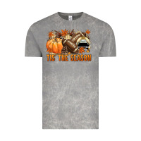 Cloud Rock Tis' the season Football and light yellow helmet Vintage Tee - NancyCooperArtShop