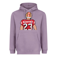 Lavender christian mccaffrey back to Heavyweight Hoodie - tuanDangUi