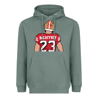 Sage christian mccaffrey back to Heavyweight Hoodie - tuanDangUi
