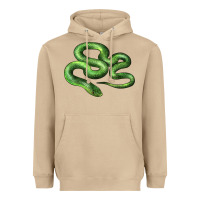 Mushroom boomslang snake Heavyweight Hoodie - LillyAllenDesigns