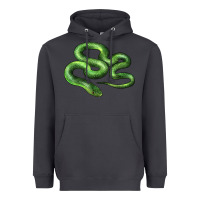 Smoke boomslang snake Heavyweight Hoodie - LillyAllenDesigns