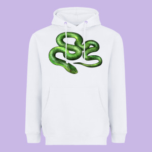 Boomslang Snake Heavyweight Hoodie Designed By Lillyallendesigns
