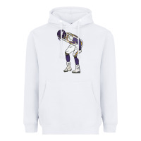 White randy moss mooning celebration Heavyweight Hoodie - tuanDangUi
