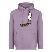 Lavender sekou doumbouya over tristan thompson Heavyweight Hoodie - tuanDangUi