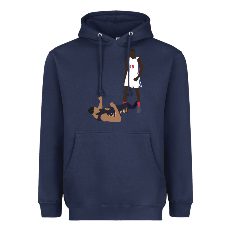Sekou Doumbouya Over Tristan Thompson Heavyweight Hoodie by tuanDangUi | Teevron