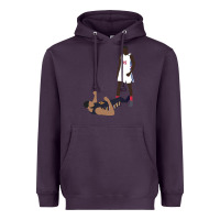 Plum sekou doumbouya over tristan thompson Heavyweight Hoodie - tuanDangUi