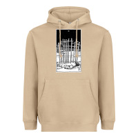 Mushroom ten of swords   x of swords   tarot card   major arcana   fortune tell Heavyweight Hoodie - tuanDangUi