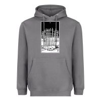Storm ten of swords   x of swords   tarot card   major arcana   fortune tell Heavyweight Hoodie - tuanDangUi