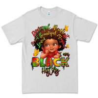 Dove Grey empowering black heritage Premium Tee - LillyAllenDesigns
