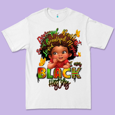 Empowering Black Heritage Premium Tee Designed By Lillyallendesigns