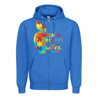 True Royal Autism Teach Accept Understand Love Zipper Hoodie - CowhideDigitalArt