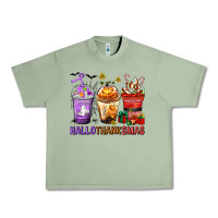 Oil Green hallothanksmas coffee cups Urban Heavy Tee - texasbilliewilder