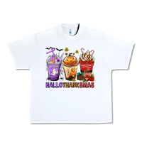White hallothanksmas coffee cups Urban Heavy Tee - texasbilliewilder