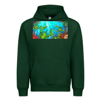 Forest Green lobster license plate Urban Hoodie - BarkalooDesign