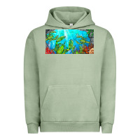 Pigment Oil Green lobster license plate Urban Hoodie - BarkalooDesign